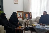 حضور مخبر در منزل شهید سپهبد غلامعلی رشید؛