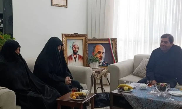 حضور مخبر در منزل شهید سپهبد غلامعلی رشید؛ حضور مخبر در منزل شهید سپهبد غلامعلی رشید؛